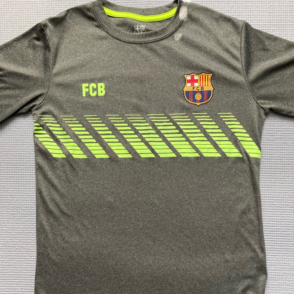 FCB grey T-shirt